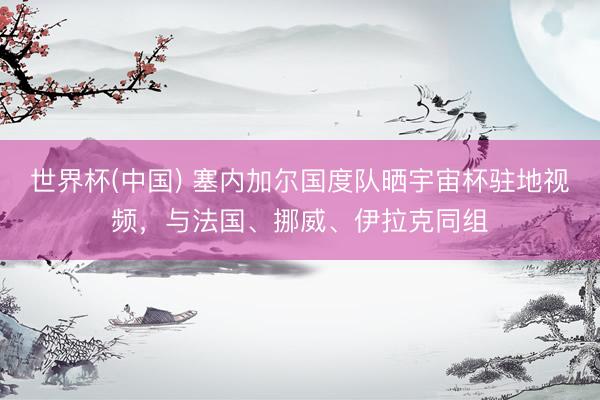 世界杯(中国) 塞内加尔国度队晒宇宙杯驻地视频,与法国、挪威、伊拉克同组